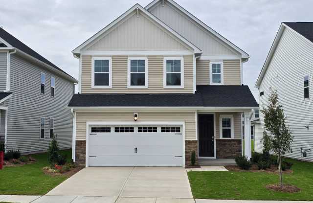 Brand New 4 Bedroom 3 Bathroom Single Family Home with 1st floor guest suite w/ FREE high-speed internet and Smart Home Features - 745 Emerald Bay Circle, Wake County, NC 27520