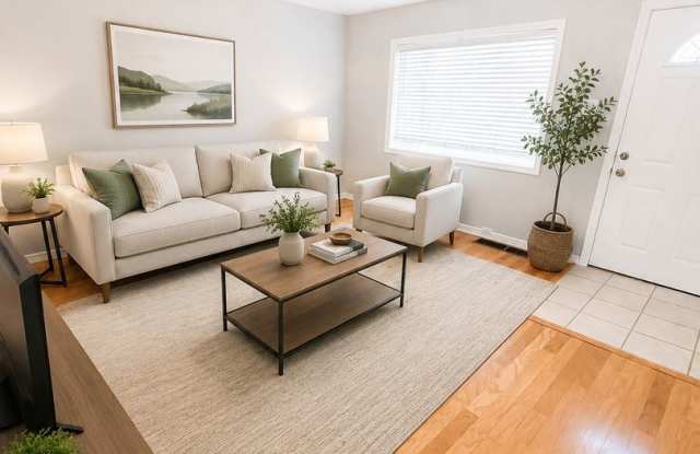 Spacious 2-Bedroom South Side Flats Home – Fenced Yard, Private Patio & Central A/C Gallery 1