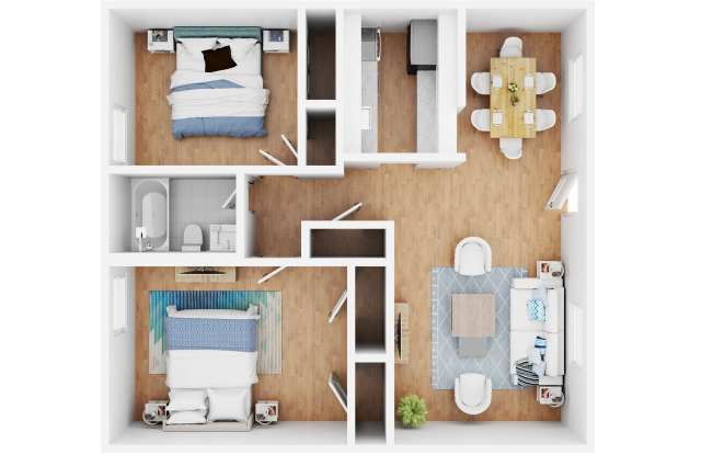 Gulf View Apartments | Remodeled! Gallery 2