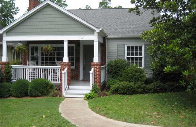 Adorable Plaza Midwood Bungalow For Rent - 1705 Truman Road, Charlotte, NC 28205