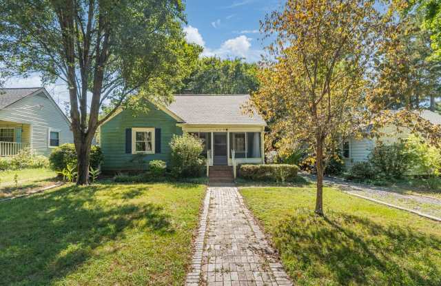Charming Durham Home with ADU, Screened Porch & Hardwood Floors Gallery 1