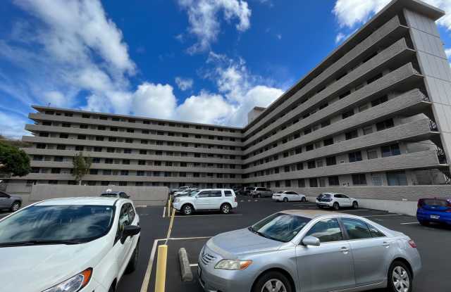 Salt Lake (Honolulu) Ilima West - 2 bedrooms, 1 bathroom with AC, 1 assigned parking - 3121 Ala Ilima Street, Honolulu, HI 96818