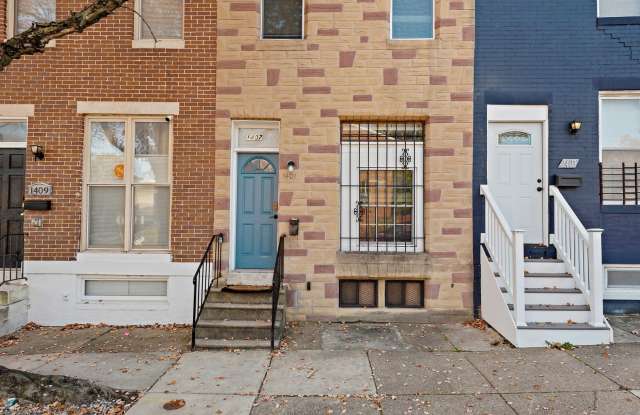 Spacious 2-Bedroom/1-Bathroom home with Modern Amenities in East Baltimore! - 1407 East Lafayette Avenue, Baltimore, MD 21213