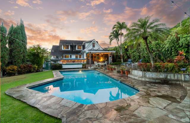 Beautiful Historic Partially-Furnished Home in Peaceful Nu’uanu Neighborhood Available July 15, 2025 photos photos