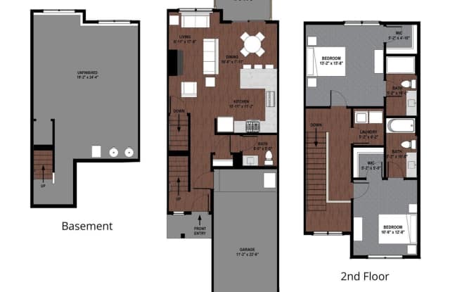 The Maple | Two Bedroom - Basement View-out photos photos