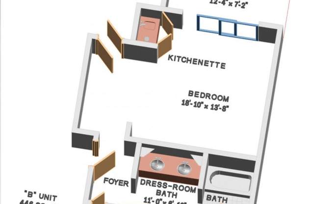 1st floor Studio Apartment for rent in Grenelefe Condominiums Gallery 1