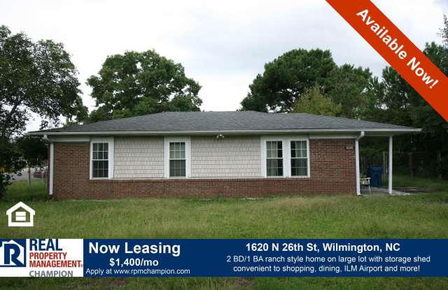 Midtown 2 BD/1 BA Ranch with Large Yard & Storage Shed Gallery 1