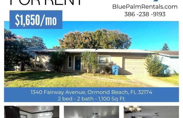 Ormond Beach Beauty 2 Bedroom 2 Bathroom - 1340 Fairway Avenue, Volusia County, FL 32174