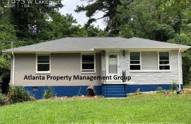 1973 W Lakeside Dr - 1973 West Lakeside Drive, Candler-McAfee, GA 30032