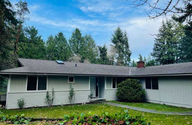 Bainbridge Island - Rolling Bay neighborhood. Lovely One story mid century charmer now available photos photos