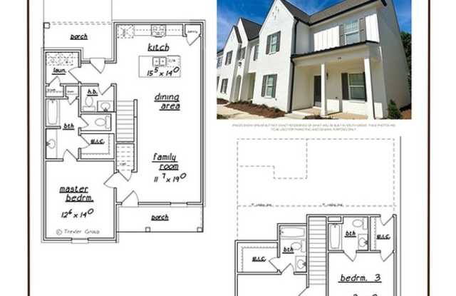 3BR/3.5BA Stand Alone House in South Grove Gallery 3
