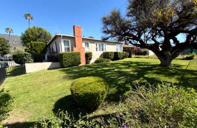 Charming 3BR / 2BA house in Altadena, located on a spacious corner lot in West Altadena. Gallery 1