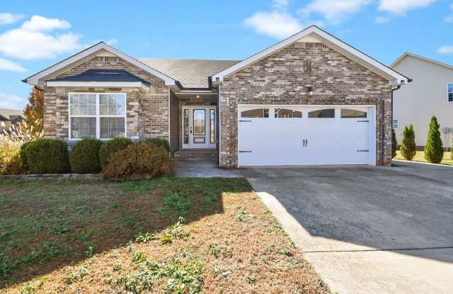 Pet Friendly Three Bedroom! - 725 Crestone Lane, Clarksville, TN 37042