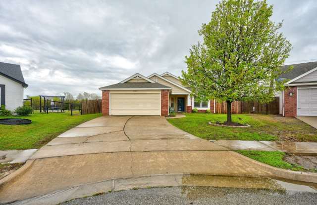 Turnkey Living in Owasso, Stylish Furnished 3-Bed Home with Pond  2-Car Garage! photos photos