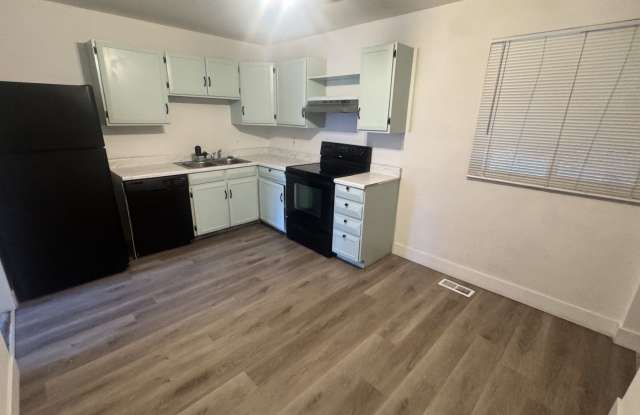 4 bed, 2 bath house with washer/dryer hookups and 2 car garage,  Great location off Chambers and 56th. Gallery 3