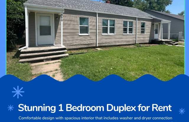 Charming 1 Bedroom 1 Bath Duplex for Rent Northeast Wichita, Near WSU - Prelease Today. photos photos