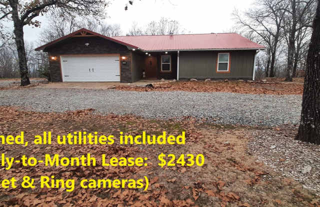 3/2 Furnished Home (w/Utilies) for Lease @ 136 Billy Goat Mountain, Vilonia ($2430 w/all) photos photos