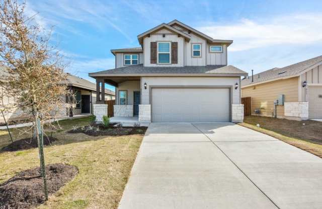 Inviting 4BD/3BA Rental Home with Walk-In Closet  Big Yard - 213 Cascata Way, Williamson County, TX 78642