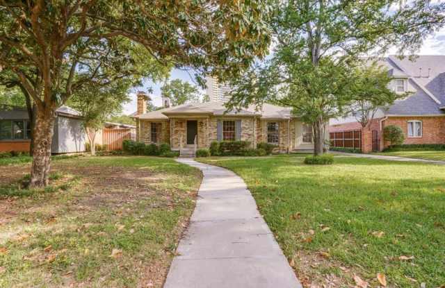 3924 Wentwood Drive - 3924 Wentwood Drive, University Park, TX 75225
