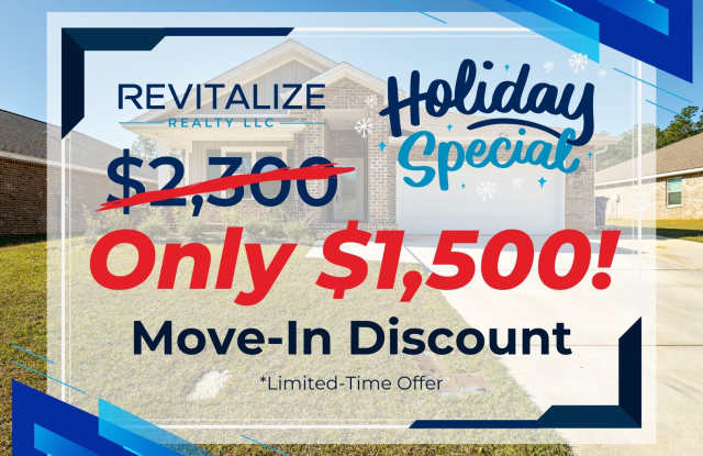 Only $1500 for First Month's Rent!!! Smart 4 Bd / 2 Ba Home in West Mobile Gated Community - 5244 Pinyon Drive, Mobile, AL 36693