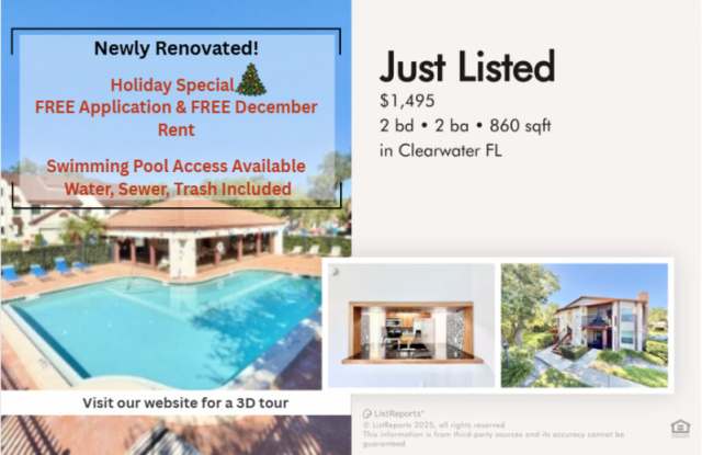 3455 Countryside Blvd Unit 6 - 3455 Countryside Boulevard, Clearwater, FL 33761 3455 Countryside Blvd Unit 6 - 3455 Countryside Boulevard, Clearwater, FL 33761