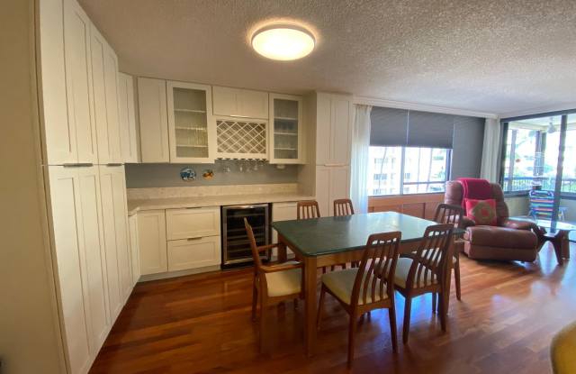 All Utilities Included in Furnished 2 Bed, 2 Bath, 1 Parking at Aloha Towers in Waikiki!! - 2215 Aloha Drive, Honolulu, HI 96815