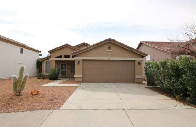 3 Bedroom 2 Bathroom Home with a Pool in Mountain Vista Ranch is available for move in 7/1! - 15885 West Cottonwood Street, Surprise, AZ 85374