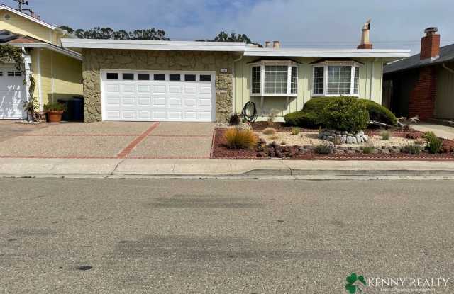 Three Bedroom Home with Large Backyard Patio in San Bruno - 2560 Trenton Drive, San Bruno, CA 94066