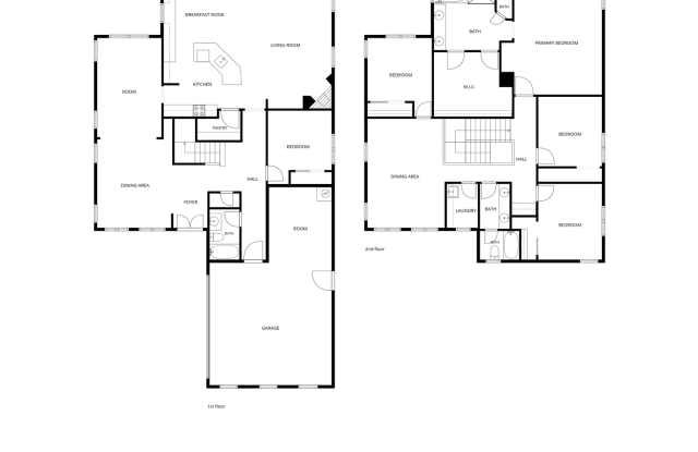 Beautifully Updated 5 Bedroom House with 3 Car Garage For Rent Gallery 3
