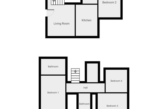 Room in 4 Bedroom Townhome at Philip's Square Gallery 3