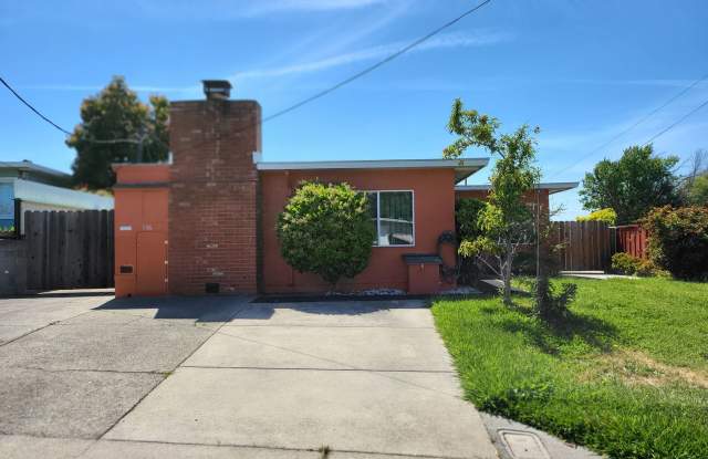 Single Story Home in San Pablo - 136 Marguerite Drive, Montalvin Manor, CA 94806
