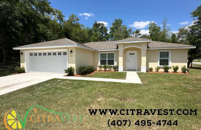 1611 W Copper Lane - 1611 West Copper Lane, Citrus Springs, FL 34434