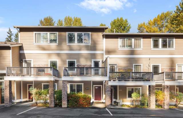 Private Gated 3 Bedroom Townhome with Greenbelt Views, Den & Two-Car Garage! Gallery 1