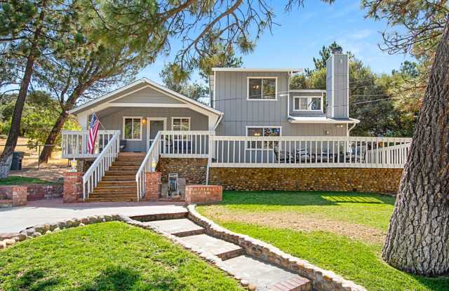 Updated 3 Bedroom, 2 Bathroom split level House tucked away in Pine Valley - 8025 Lilac Lane, Pine Valley, CA 91962