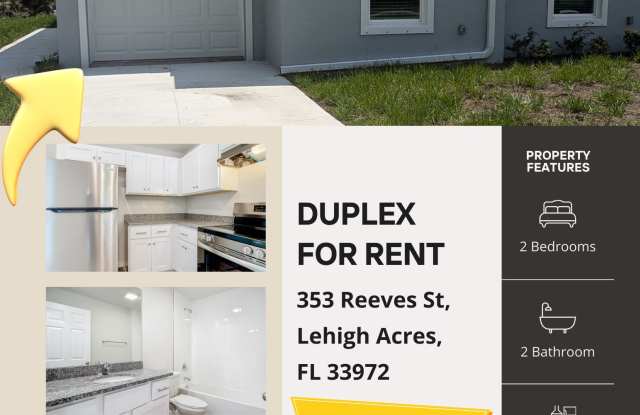353 Reeves St - 353 Reeves Street, Lehigh Acres, FL 33972