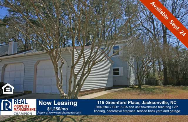 Beautifully 2 BD/1.5 BA End Unit Townhouse w/Garage photos photos