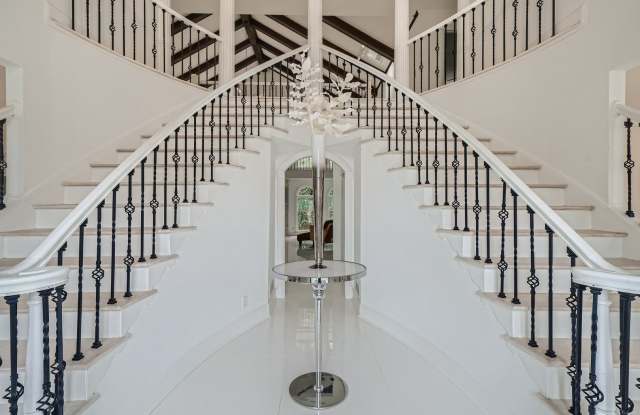 Furnished Estate Home - Double Curved Stairway - Marble Floors - Waterfall Island - 425 Ferry Landing Northwest, Sandy Springs, GA 30328