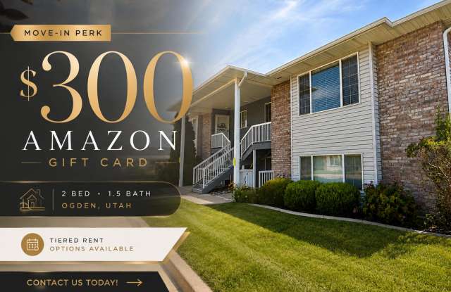 Move In & Get a $300 Amazon Gift Card! | 2 Bed 1.5 Bath Condo in Ogden | Tiered Rent Available photos photos