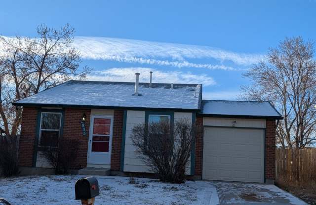 Cimmaron Hills Home - 6835 Noble Street, Cimarron Hills, CO 80915