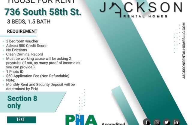 736 South 58th Street - 736 South 58th Street, Philadelphia, PA 19143