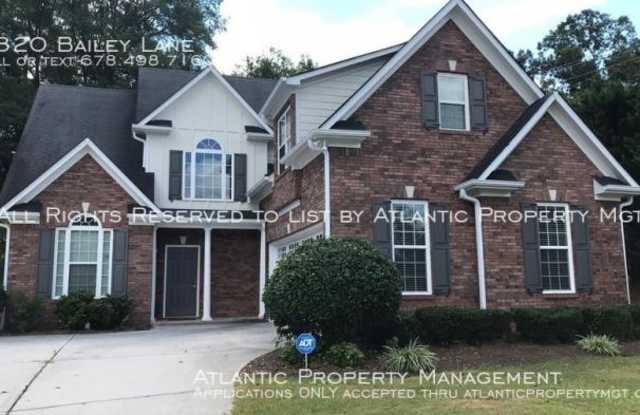 1820 Bailey Lane - 1820 Bailey Lane, Lithia Springs, GA 30122