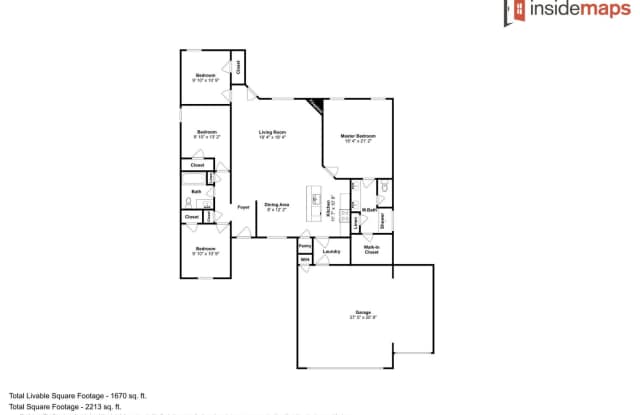 A Luxurious and Spacious 4 Bedroom 2 Bath Home with 3 Car Garage - Yukon Schools Gallery 4