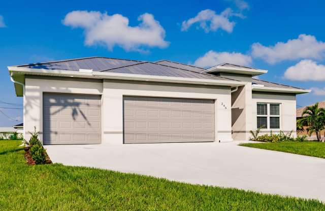 Brand-New Corner Lot Gem in Cape Coral – 4 Bedrooms, 3-Car Garage  Whole-Home RO System! photos photos