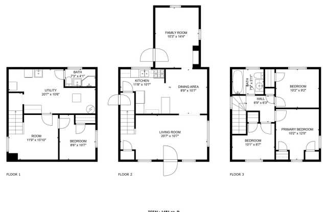 3Br/2Bath House in Evanston Gallery 3
