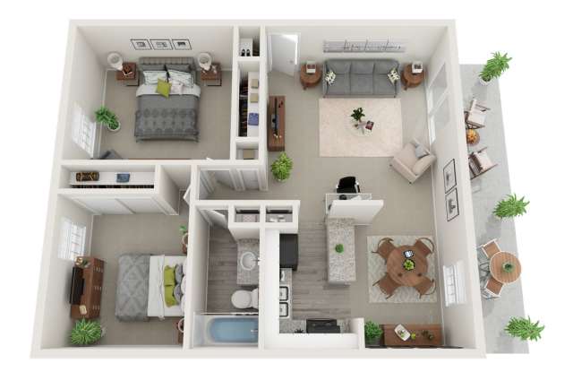 The Deerfield - 2523 Parkwood Drive, Speedway, IN 46224