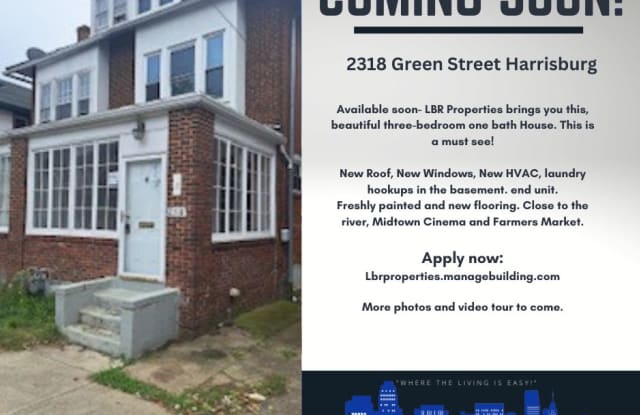 2318 Green Street - 2318 Green Street, Harrisburg, PA 17110