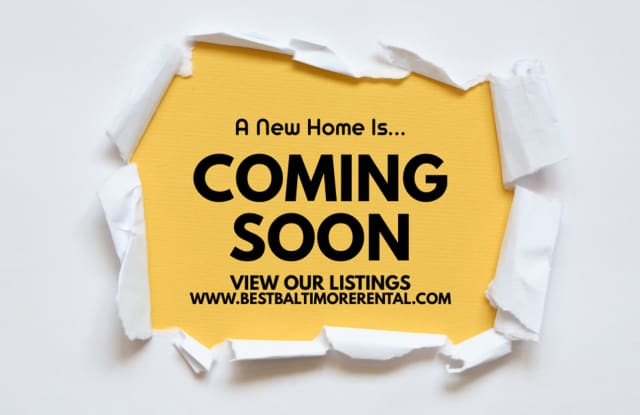 !!!!Coming Soon!!!! Spacious 3 Bedroom Home In West Baltimore photos photos