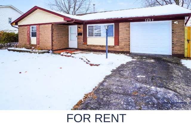 Updated 3-Bedroom Home with 1 Bath, Modern Flooring  Fenced Yard - 3892 Beechton Road, Blacklick Estates, OH 43232