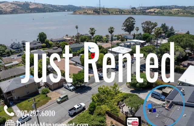 Benicia home on hill over Carquinez Strait - 1330 West L Street, Benicia, CA 94510