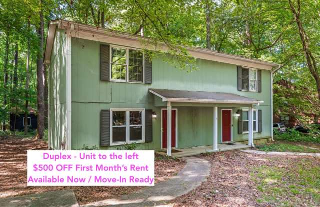 Price drop + $500 OFF First Month's Rent - 2be /1.5ba Duplex Near Downtown Cary Gallery 1